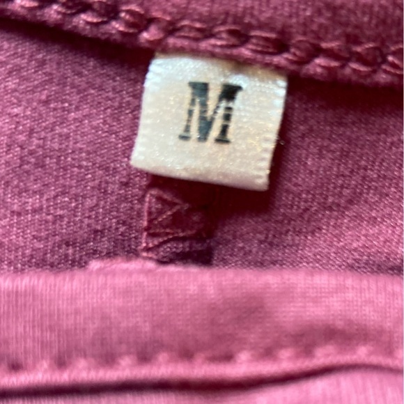 Soft Stretchy Wrap-Look Pull-Over Belted Dress~Short Rolled Sleeves~Size M - Picture 13 of 14